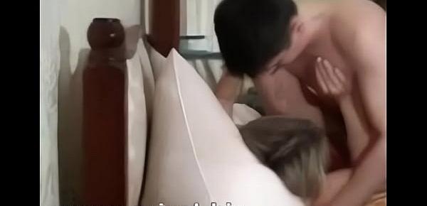 russian boy forced mom to fuck and swallow cum